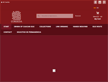 Tablet Screenshot of corseda.com